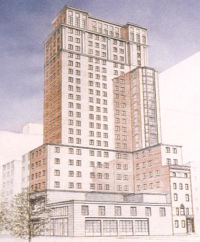 Apartment Building Drawing